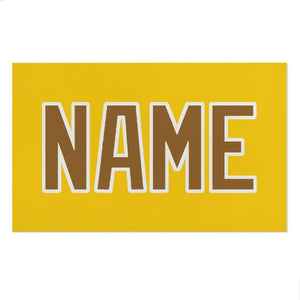 Custom Gold Khaki Beach Towel