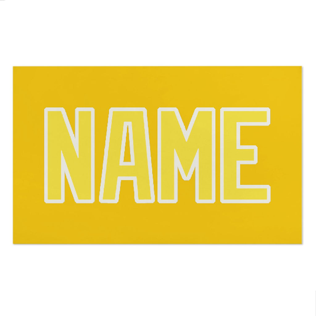 Custom Gold Light Yellow Beach Towel