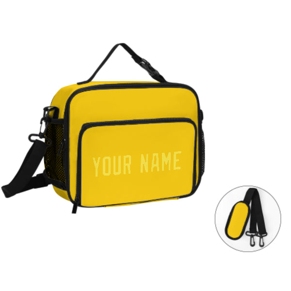 Custom Gold Light Yellow Lunch Bag