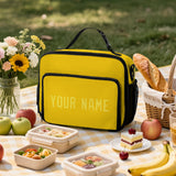 Custom Gold Light Yellow Lunch Bag