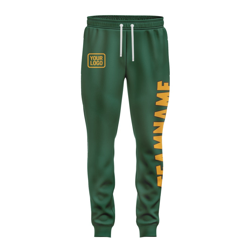 Custom Green Yellow Pants