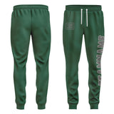 Custom Green Dark Grey Pants