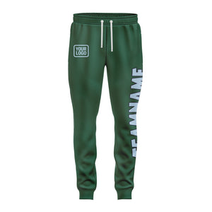 Custom Green Light Blue Pants