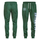 Custom Green Light Blue Pants