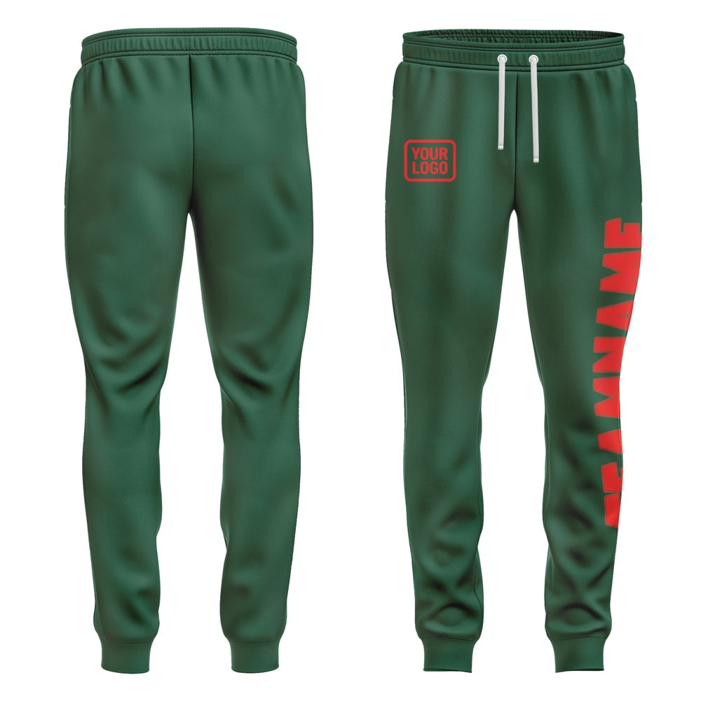 Custom Green Orange Red Pants
