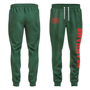 Custom Green Orange Red Pants