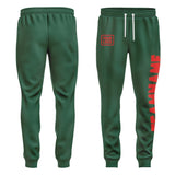 Custom Green Orange Red Pants