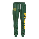 Custom Green Gold Pants