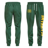 Custom Green Gold Pants