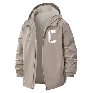 Custom Water-Resistant Windbreaker — Add Monogram Initial / Name / Number