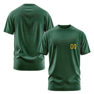 Custom Green Green T-Shirt