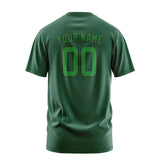 Custom Green Emerald Green T-Shirt