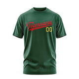 Custom Green Red T-Shirt