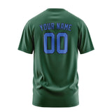 Custom Green Sky Blue T-Shirt