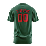 Custom Green Red T-Shirt