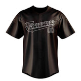 Custom Brown & White Colors Design Sports Baseball Jersey