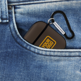 Custom Brown Yellow AirPods Case