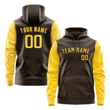 Custom Brown Gold Hoodie 0101303001B31730
