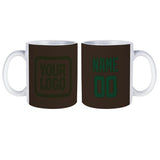 Custom Brown Green Mug