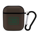 Custom Brown Green AirPods Case