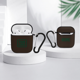 Custom Brown Green AirPods Case