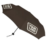 Custom Brown Cream Automatic Umbrella