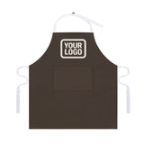 Custom Brown Cream Apron