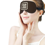 Custom Brown Cream Sleep Mask