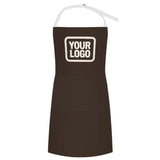Custom Brown Cream Apron