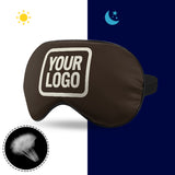 Custom Brown Cream Sleep Mask