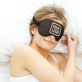 Custom Brown Cream Sleep Mask