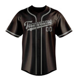 Custom Brown & Gray Colors Design Sports Baseball Jersey