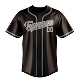Custom Brown & Gray Colors Design Sports Baseball Jersey