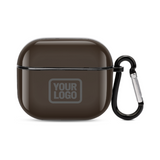 Custom Brown Dark Grey AirPods Case (3rd Generation)