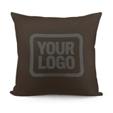 Custom Brown Dark Grey Pillowcase