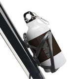 Custom Brown Dark Grey Sports Bottle