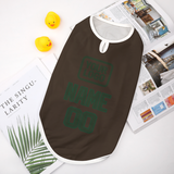 Custom Brown Dark Green Pet Vest