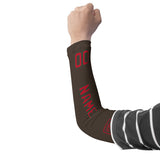 Custom Brown Red Arm Sleeve