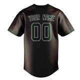 Custom Brown & Green Colors Design Sports Baseball Jersey