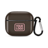 Custom Brown Light Pink AirPods Case (3rd Generation)