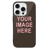 Custom Brown Light Pink Phone Case