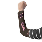 Custom Brown Light Pink Arm Sleeve