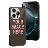 Custom Brown Light Pink Phone Case