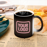 Custom Brown Light Pink Magic Mug