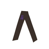 Custom Brown Light Purple Headband