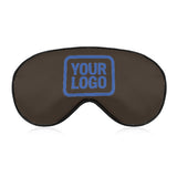 Custom Brown Sky Blue Sleep Mask