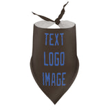 Custom Brown Sky Blue Pet Scarf