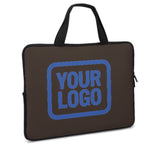 Custom Brown Sky Blue Laptop Bag