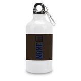 Custom Brown Navy Sports Bottle
