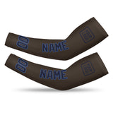 Custom Brown Navy Arm Sleeve